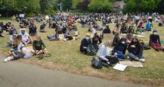 Black Lives Matter Protest, Alexandra Park